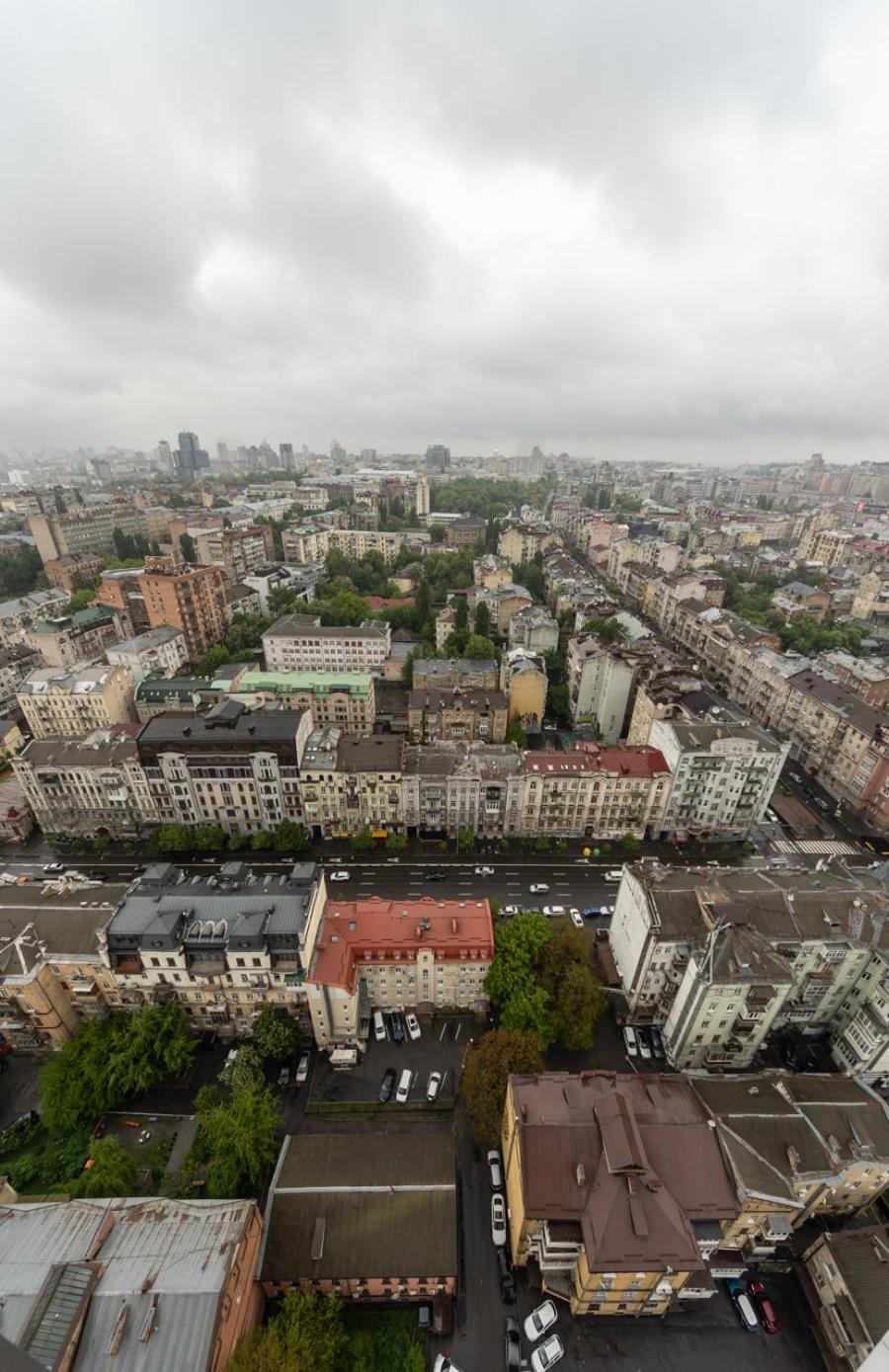 Royal Tower Residence Big Vip Apartment In Center Floor 27 Kyiv Exterior photo